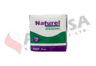 Naturel Peçete 100'lü